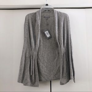 NWT Neiman Marcus Cashmere Grey Cardigan